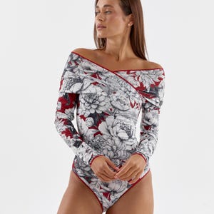 Wrap-Style One-Piece Swimsuit: Modest Full Coverage Bathing Suit