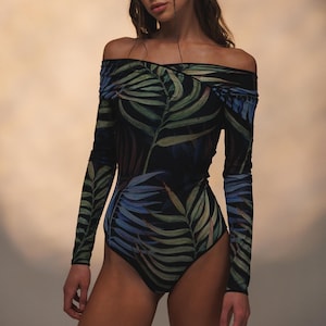 Wrap-Style One-Piece Swimsuit: Modest Full Coverage Bathing Suit