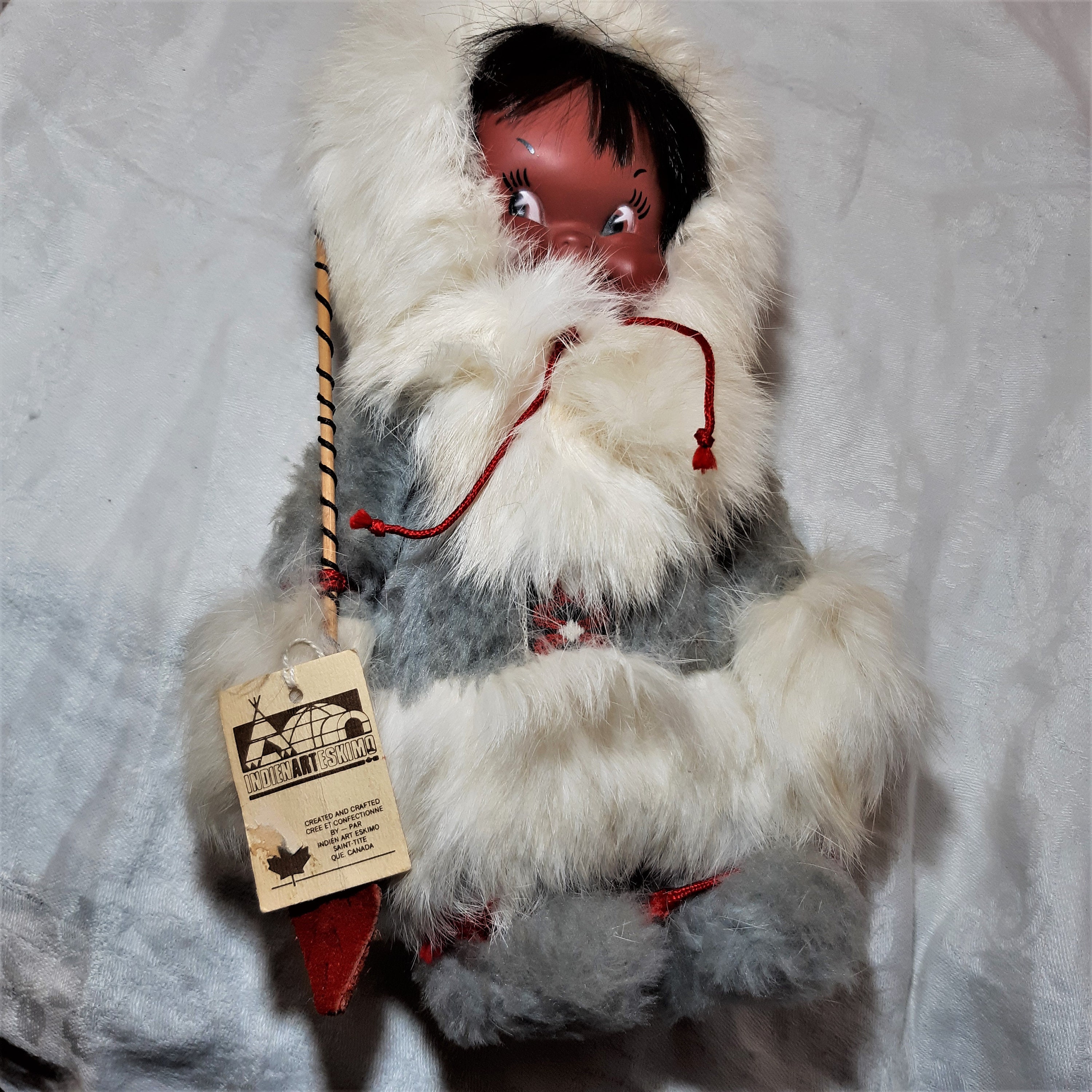 Vintage Inuit Doll Made in Canada