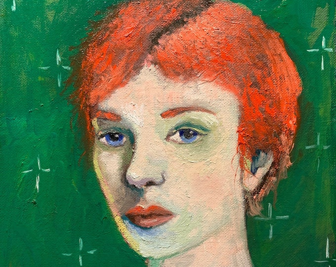 Peter Pan Original Oil Painting on Canvas Board Portraits - Etsy