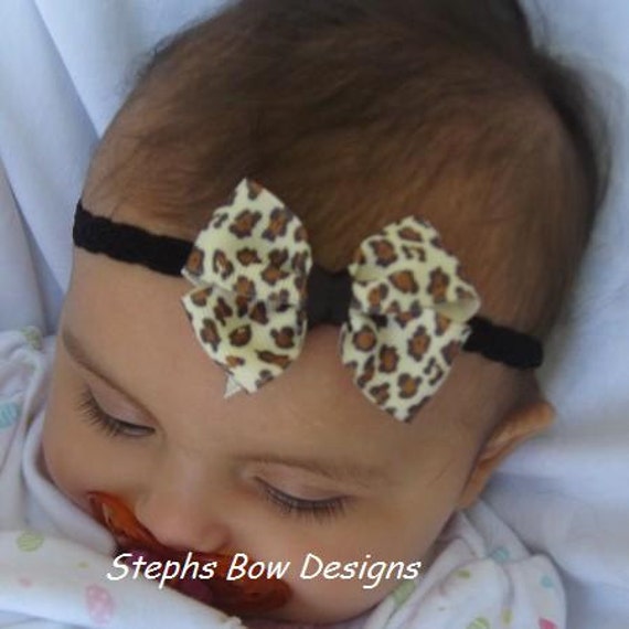 Dainty Cheetah Bow Dainty Cheetah Bow
