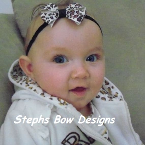 Dainty Cheetah Bow Dainty Cheetah Bow
