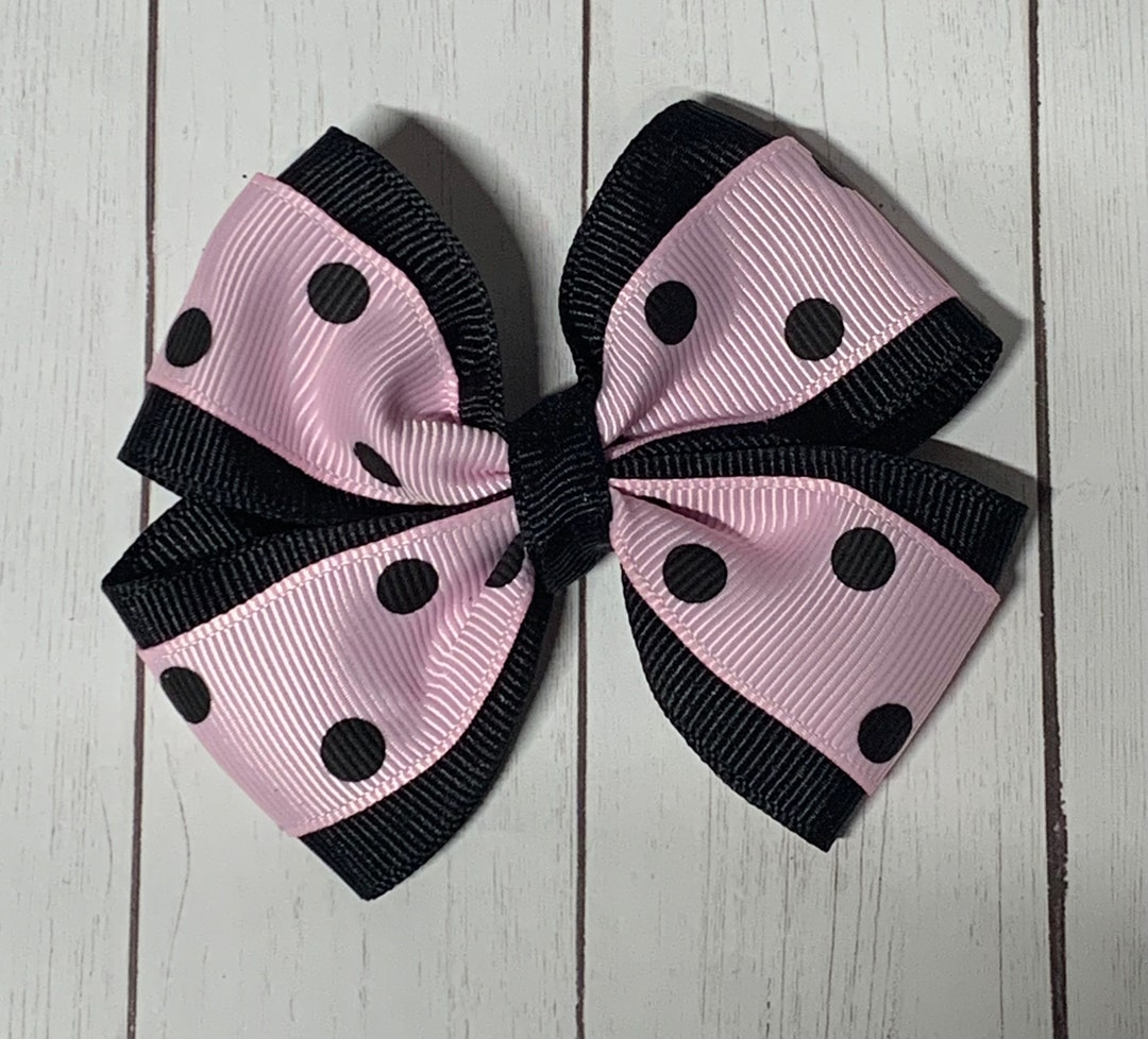 Douceur d'été pink summer polka dots vintage blouse - Ginger Aardbei