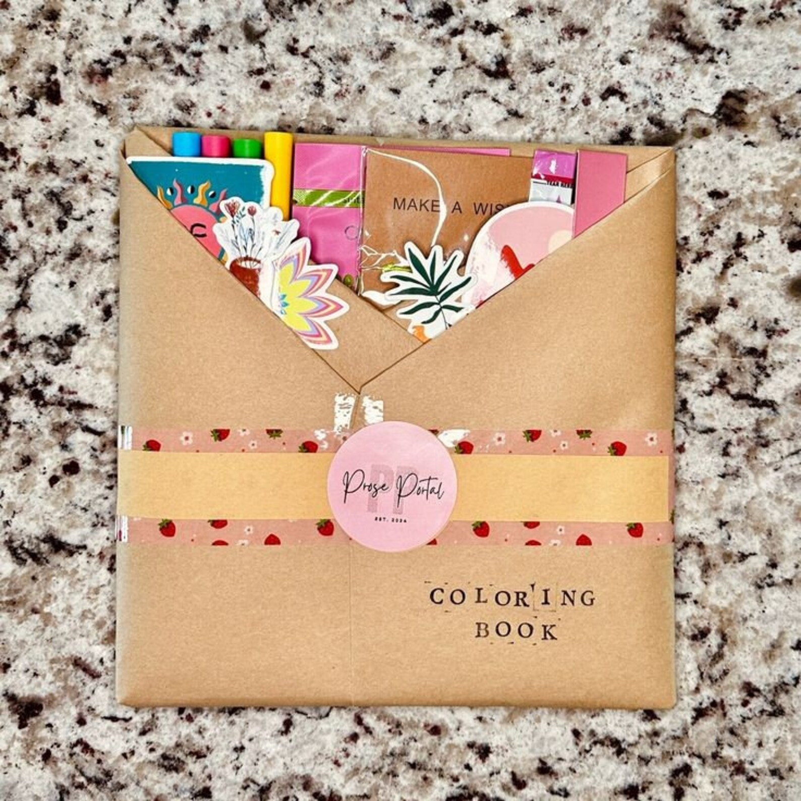 Coloring Bundles Include Pencils or Crayons, Box for Drawing Medium ...
