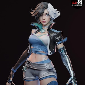Luna Snow Fan Art Figure: 1/6th Scale Resin, Unpainted/Unassembled