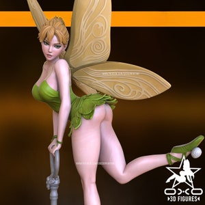 1/6th Scale Forest Fairy Resin Figure - Unpainted/Unassembled