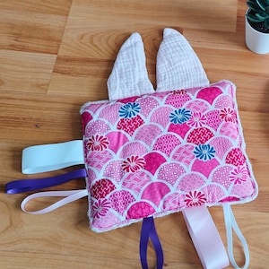 Oeko-Tex Sensory Doudou – Giocattolo educativo morbido e sicuro per neonati, regalo di nascita ideale