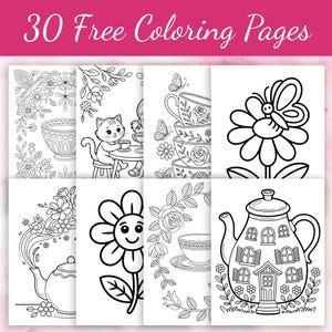 Tea Party Game Bundle PRINTABLE Ladies Afternoon Tea Trivia Female Birthday Party Activities Girls Adults Kids Fun Quiz Set Church Shower