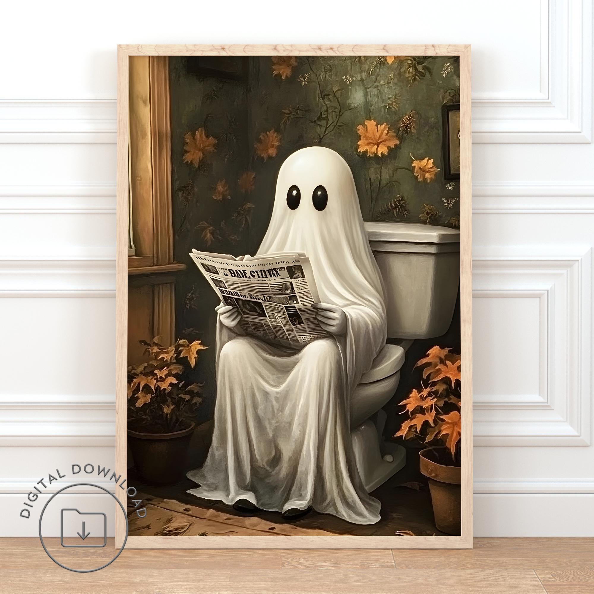 Produktbild von Geistermalerei | Im Dunkeln Leuchtende Halloween-Poster Und