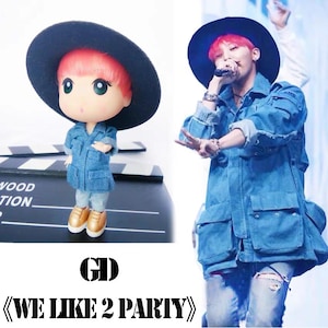 NEW!!! Bigbang G-dragon Übermensch Concert Inspired Red Rose