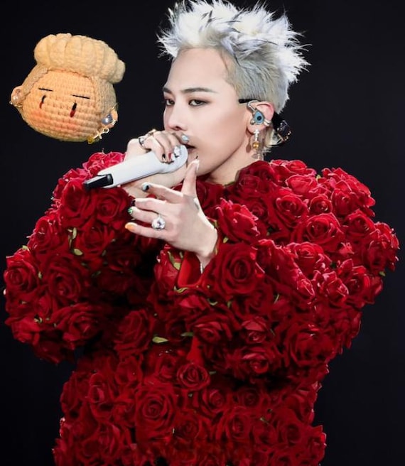 G-DRAGON ジヨン Übermensch ローブ ジヨン RED Bigbang G-dragon