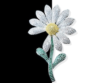G-Dragon Inspired Small Daisy Brooch