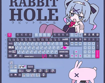 Hatsune Miku Rabbit Hole Keycaps