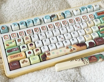Stardew Valley Pixel Style EOA/Cherry Full Set Keycaps
