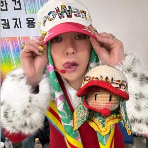 BigBang G-Dragon SBS ハンドメイド かぎ針編み