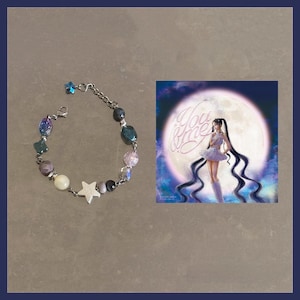 Blackpink Jennie【You & Me】Album Cover Beaded Bracelet