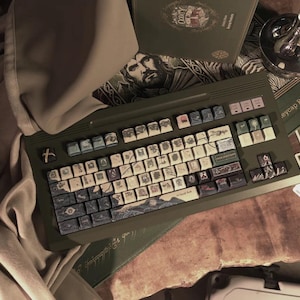 Mittelerde Map Cherry/PBT *Der Herr der Ringe* Tastenkappen