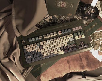 Mittelerde Map Cherry/PBT *Der Herr der Ringe* Tastenkappen