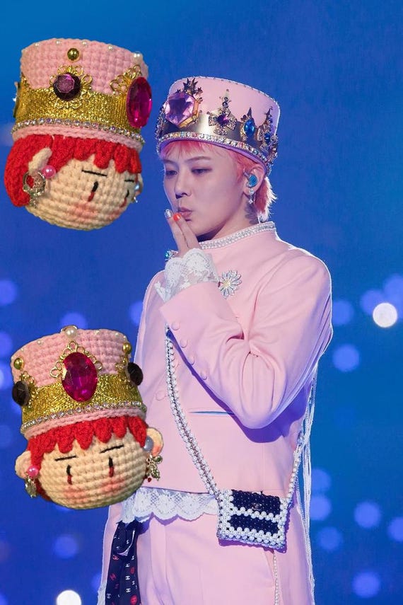 BigBang G-Dragon ハンドメイドかぎ針編みコレクション ALL IN