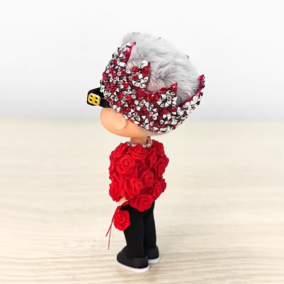 NEW!!! Bigbang G-dragon Übermensch Concert Inspired Red Rose