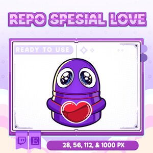 REPO Love, REPO Emote, REPO Emote Love, Love emote, repo, repo emote, cute emote, digital download