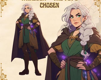 DnD | Custom DnD Character Portrait | DnD Commission | Personalized DnD Portrait | Dungeons and Dragons | DnD Gift