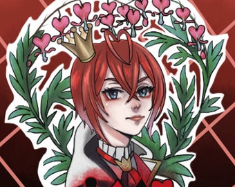 Sticker - Riddle -Bleeding Hearts