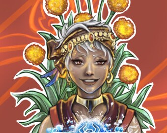 Sticker- Kalim - Snake Lily