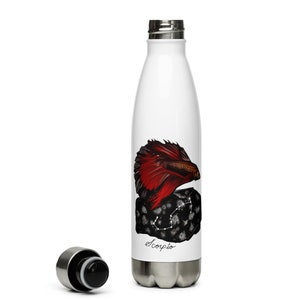 Stainless Steel Water Bottle - Scorpio