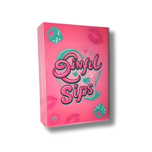 Sinful Sips: drinkspel voor stellen, kaartspel met 60 kaarten, drinkspel voor volwassenen, gezelschapsspel, cadeaus voor koppels