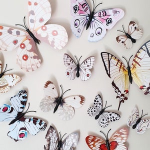 Butterfly Wall Decor for Nursery, Butterfly Wall Decal, Butterfly Wall Stickers, Butterfly Room Decor, Butterfly Home Decor,Wall Butterflies