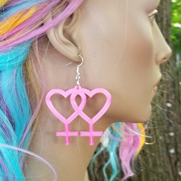 Etsy lesbian earrings Clearance