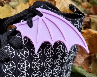 Bat Shoe Wings  Corset Wings 3D Printed Pastel Goth Pagan Wiccan Witch Lightweight Free Shipping MTcoffinz