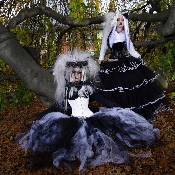 Wedding Dress Bride Bridesmaid Tulle Tutu Alternative Floor