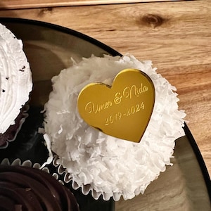 Mother&#39;s Day Personalized Name Cupcake Topper Cake Decor Custom Words Cake Charm Mini Cake Topper Wedding Cake Baby Shower Decor Anniversary