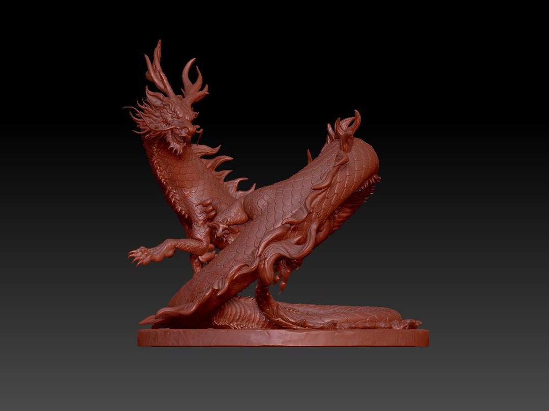 Chinese Dragon 3d Print Model Stl Files For Any Size Printing High Chinese Dragon 3d Print Model Stl Files For Any Size Printing High