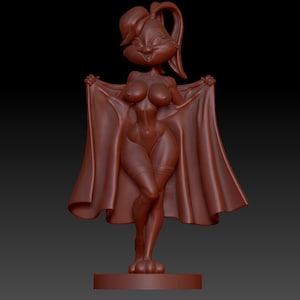 Lola Bunny Sexy NSFW 3D-Druckmodell - STL-Dateien für jeden Druck in hoher Detailqualität Einzigartige Sex Dekor
