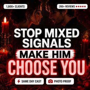 Avoidant Commitment Spell | Make Him Commit & Choose You | Commitment Binding Ritual | End Mixed Signals | Loyalty Spell Same Day Cast image 9