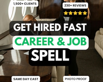 Job Spell to Get Hired Fast | Same Day Casting Career Ritual for New Job, Interview Success, Dream Job, Promotion
