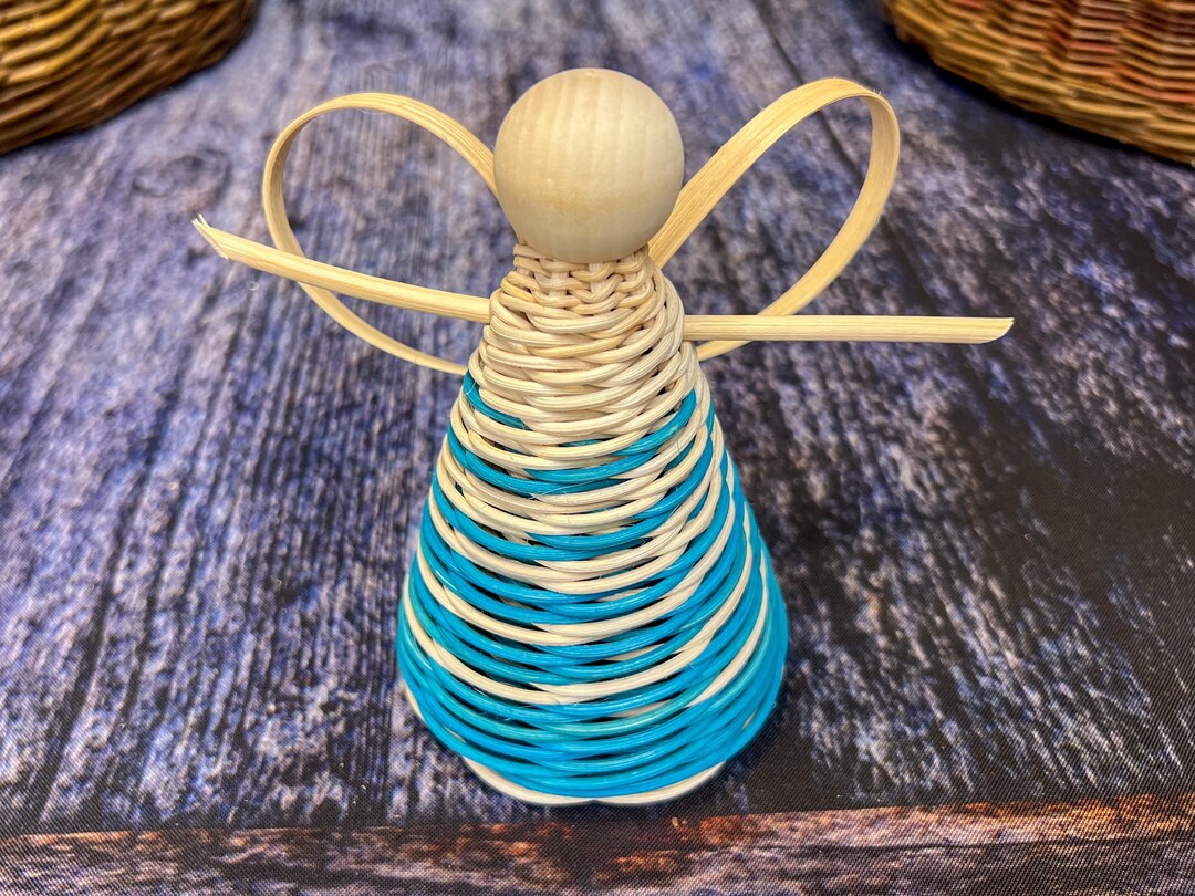 Wicker Angel Woven Angel KIT and Pattern - Etsy