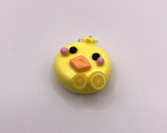 Cute Chick Polymer Clay Charm