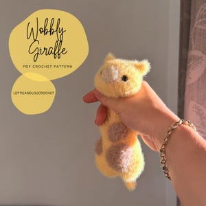 Virkmönster för vinglig giraff