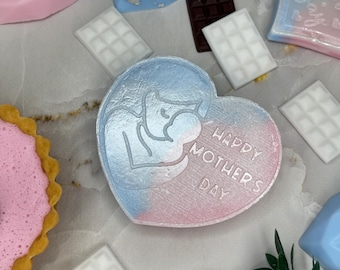 5 pcs Handmade soap Heart-Shaped, Mother Day Gift Idea, Happy Mothers Day, First Mothers Day