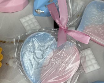 Handmade soap Heart-Shaped, Mother Day Gift Idea, Happy Mothers Day, First Mothers Day
