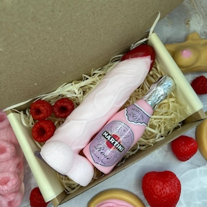 Adult Soap Gift Box: Handmade Novelty Bachelorette Party Soaps