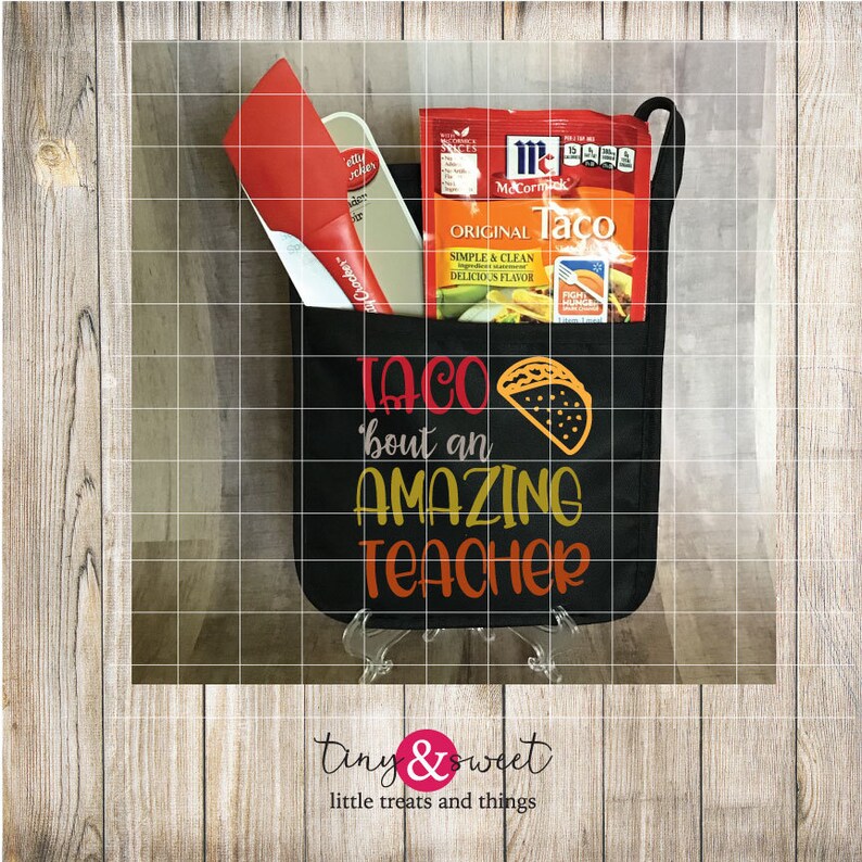 Download Taco 'bout an amazing teacher SVG cut file pot holder | Etsy