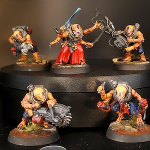 Acolyte Hybrid Genestealer Cult painted 40k