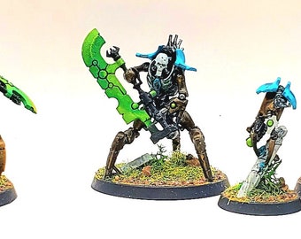 塗装済みネクロンスコルペクロードミニチュア、塗装済みウォーハンマー