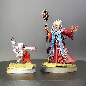 Magus Male from broodcoven boxset. Genestealer Cult army 40k painted