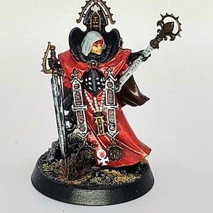 Canonesa Adepta Sororitas 40k Pintada